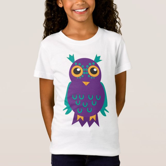 Cute Uggla T Shirt (Framsida)