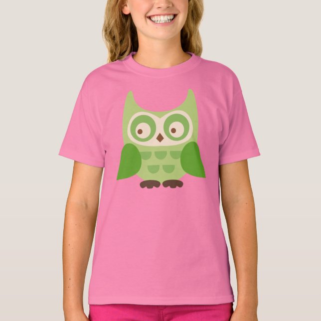 Cute Uggla T-shirt (Framsida)