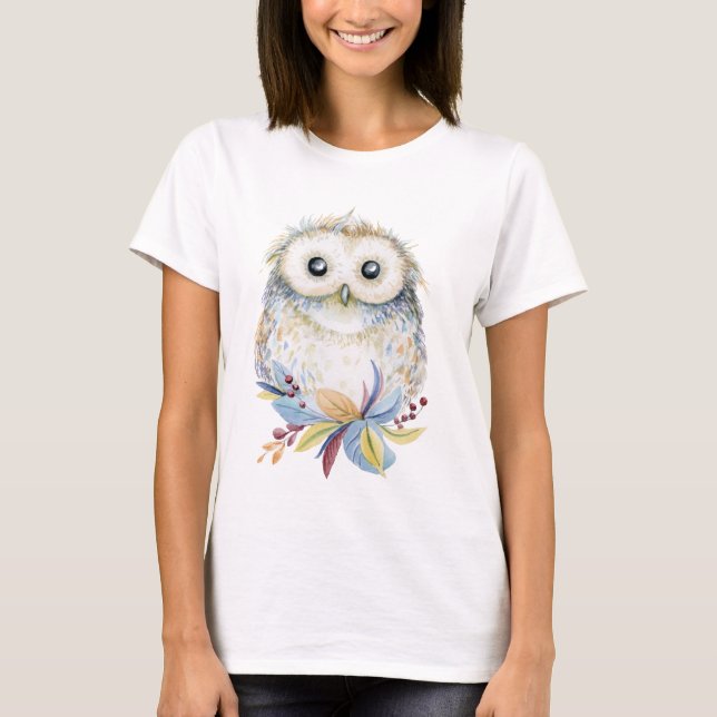 Cute Uggla T Shirt (Framsida)