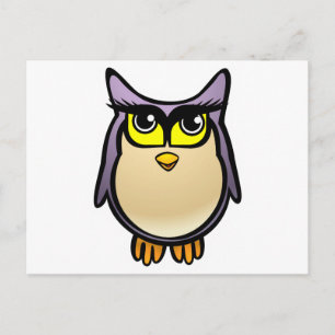 Cute Uggla Vykort