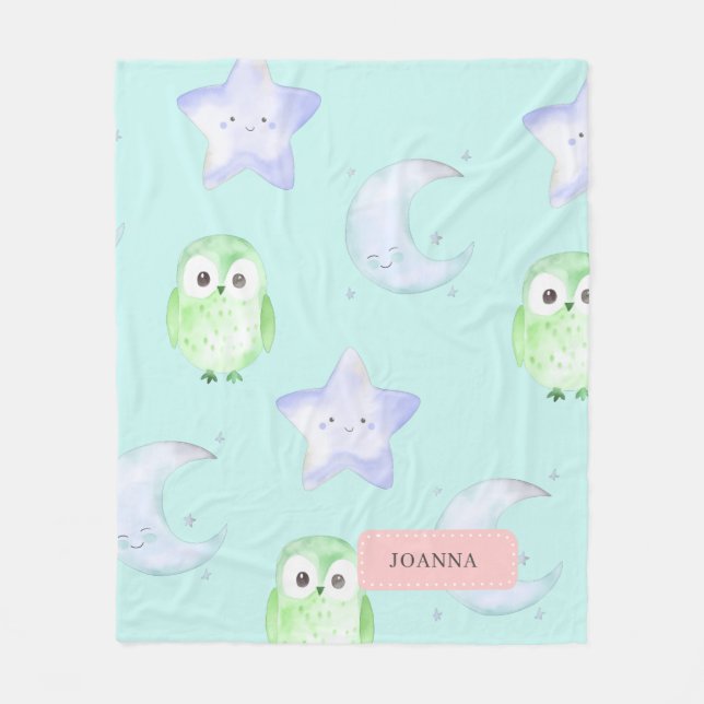 Cute Uggla Whimsical Fleecefilt (Framsidan)