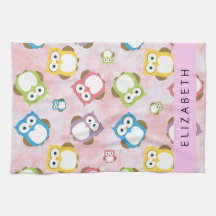 Cute Ugglor, Uggla Mönster, Colorful Ugglor, ditt