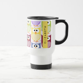 Cute Ugglor, Uggla Mönster, Colorful Ugglor, ditt  Resemugg