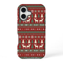 Cute Ugly jul Sweater Mönster