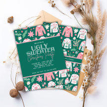 Cute Ugly Sweater jul Party