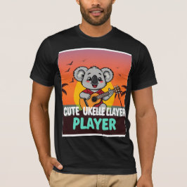 Cute Ukulele Player Koala T-Shirt