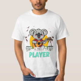 Cute Ukulele Player T-Shirt" T Shirt