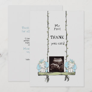 Cute Ultrasound Tack Elephant Swinging Kort