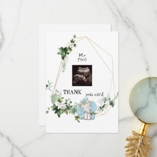 Cute Ultrasound, tack Pojke Viewpoint Kort