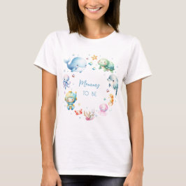 Cute under Mamman som ska T Shirt