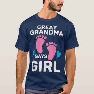 Cute Underbar Grandma Gender Visa Underbar Grandma T Shirt