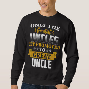 Cute Underbarare Uncles blir befordrad till Underb Lång Ärmad Tröja