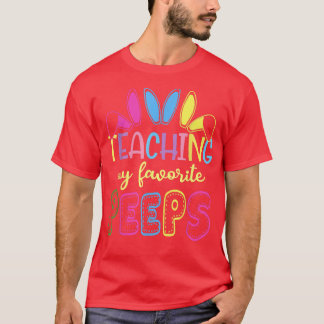 Cute undervisar min favoritlärare Peeps Lycklig Ös T Shirt