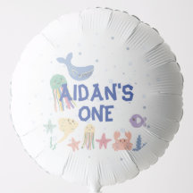 Cute Underwater World First Birday