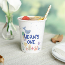 Cute Underwater World First Birday