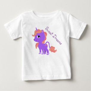 Cute Unicorn Baby T Shirt