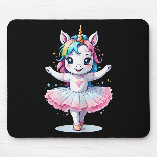 Cute Unicorn Ballet and Ballerin Musmatta (Framsidan)
