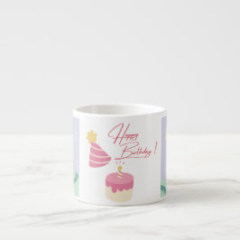 Cute Unicorn Birthday Theme Mug Espressomugg