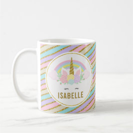 Cute Unicorn Hett Chocolate Mugg för barn