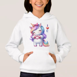 Cute Unicorn I Kärlek You T Shirt