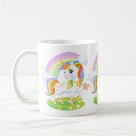 Cute Unicorn illustration #1 Kaffemugg