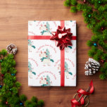 Cute Unicorn Julgran Child Namn Kärlek Santa Presentpapper<br><div class="desc">Cute Unicorn Julgran Child Namn Kärlek Santa. Ge upp med en enhörning och chirstmas träd mönster och ditt barns namn från tomten som kröns ovanför. Anpassa texten enkelt.</div>