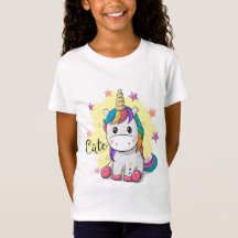 Cute Unicorn Kids tshirt