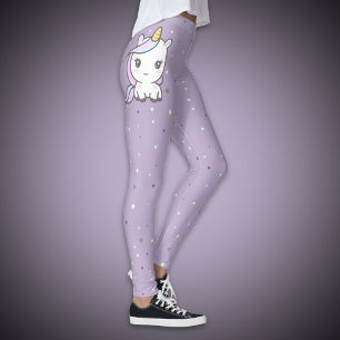 Cute Unicorn Lila Legging