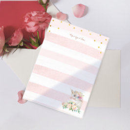 Cute Unicorn Magic Girl Post-it Block