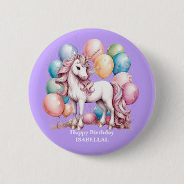 Cute Unicorn Magic princess Girly-barn Knapp