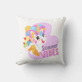 Cute unicorn med glass kudde