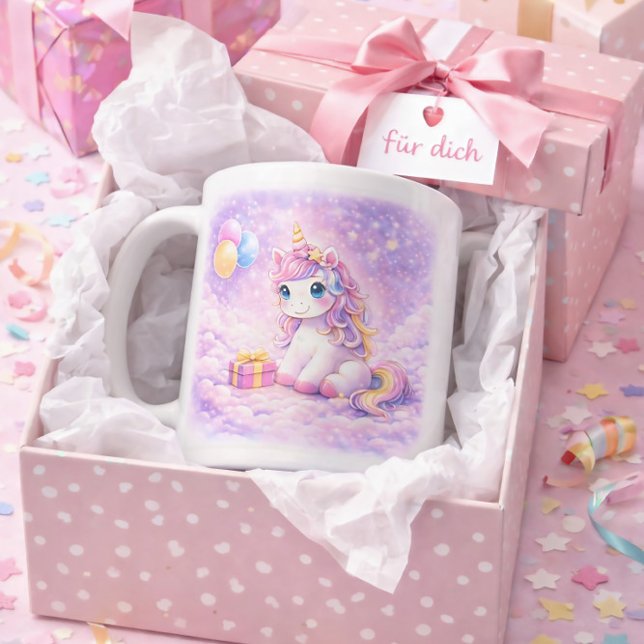 Cute Unicorn Mug for Birthday Girls              Kaffemugg (Cute Unicorn Mug for Birthday Girls )