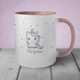 Cute Unicorn Mugg