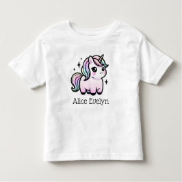 Cute Unicorn Personlig T Shirt