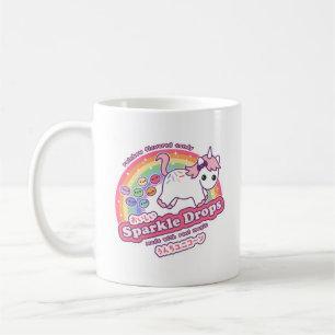Cute Unicorn Poop Candy Kaffemugg