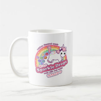 Cute Unicorn Poop Candy Kaffemugg
