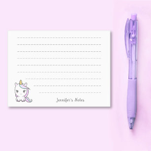 Cute Unicorn Post-it Block