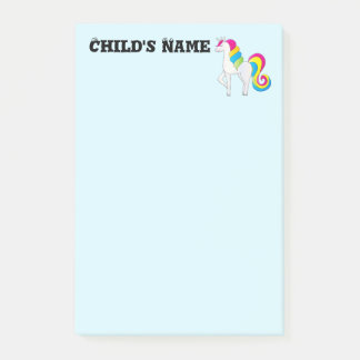 Cute Unicorn Post-it Block