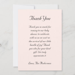 Cute Unicorn Rainbow Baby Shower Tack Kort