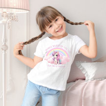 Cute Unicorn Rainbow Gnistra Girls