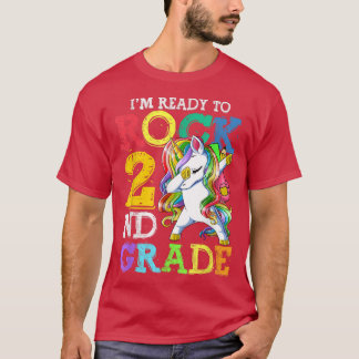 Cute Unicorn-Redo till Sten 2:a Klass-skoltillägge T Shirt