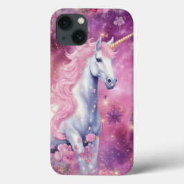 Cute Unicorn Rosa Fantasy Blommigt Girly