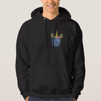Cute Unicorn-spel i en påk Hoodie