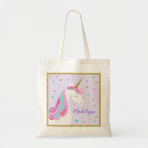Cute Unicorn Stars Glitter Lila