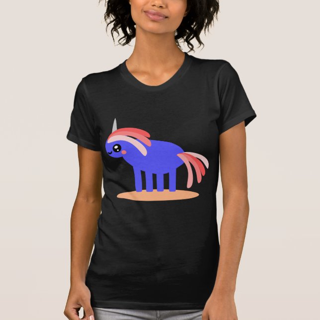 Cute Unicorn T-shirt (Framsida)