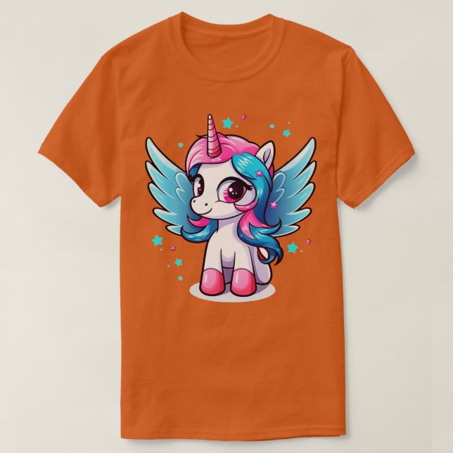 Cute Unicorn T Shirt (Design framsida)