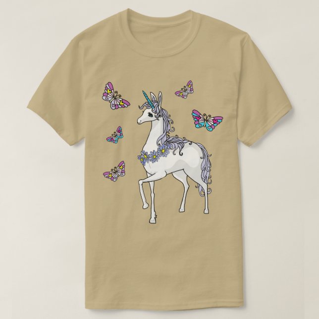 Cute Unicorn T Shirt (Design framsida)
