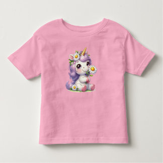 Cute Unicorn-tema T Shirt