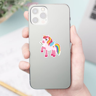 Cute Unicorn Vinyl Sticker Klistermärken