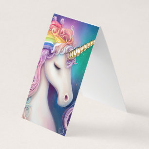Cute Unicorn Visitkort